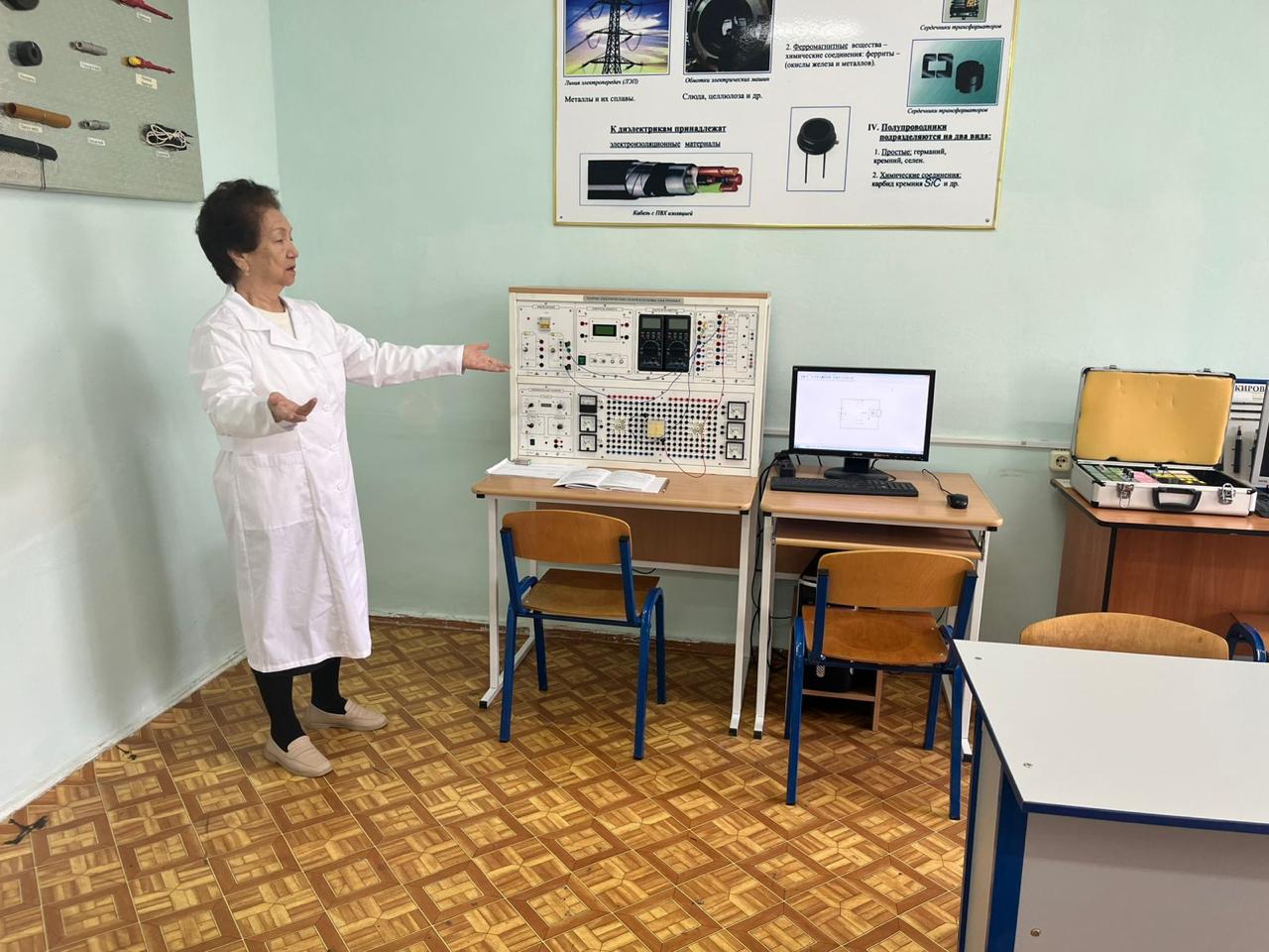 Электроэнергетика және еңбекті қорғау кафедрасында зертханалық олимпиада өтті — 3